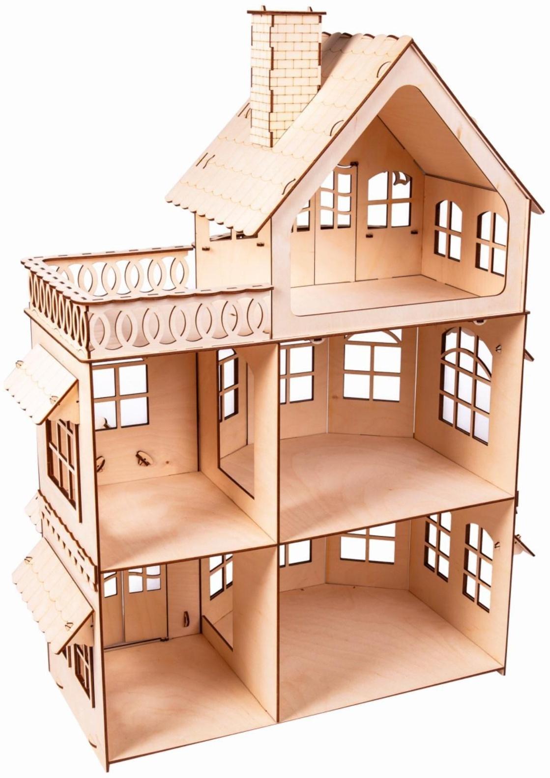 Кукольный домик с верандой