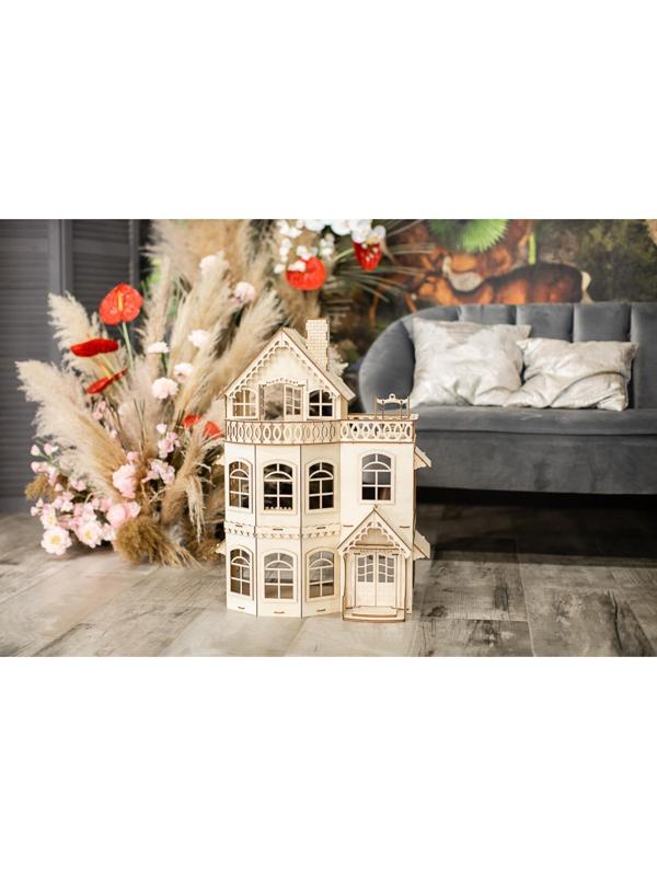 Кукольный домик с верандой