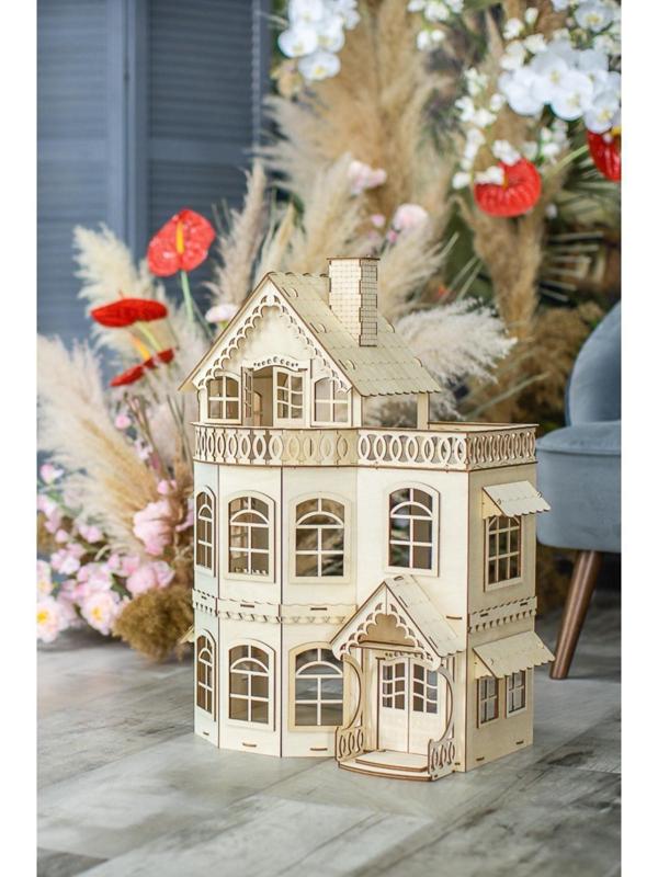 Кукольный домик с верандой