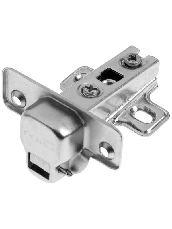 Петля slide-on, 110 градусов накладная, Д105 Ш63 В35, цвет никель