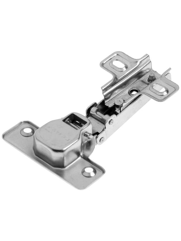 Петля slide-on, 110 градусов накладная, Д105 Ш63 В35, цвет никель