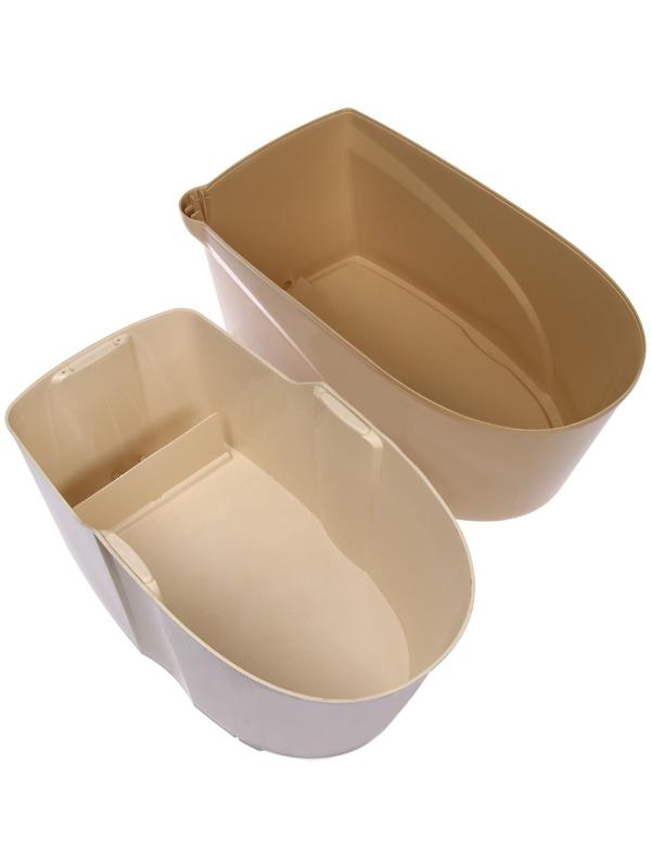 Биотуалет торфяной, 44 л, с ведром, торфом, вентиляцией и дренажом, «Piteco»