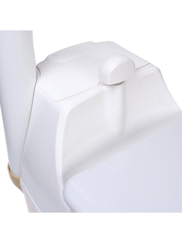 Биотуалет торфяной, 44 л, с ведром, торфом, вентиляцией и дренажом, «Piteco»