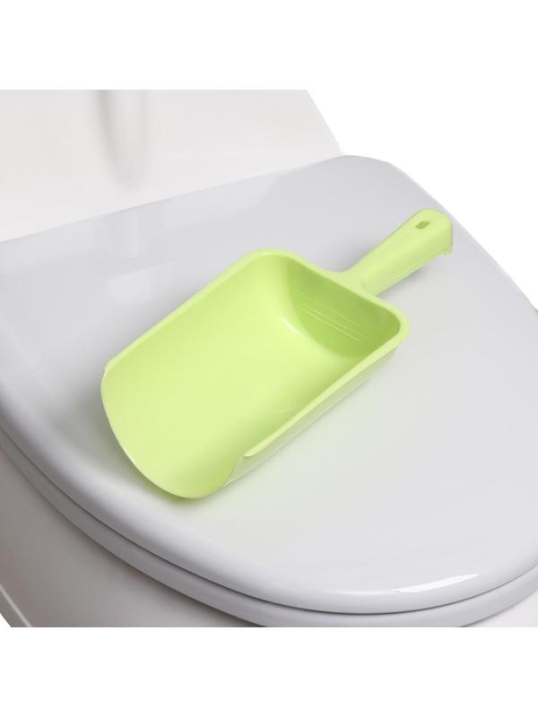 Биотуалет торфяной, 44 л, с ведром, торфом, вентиляцией и дренажом, «Piteco»