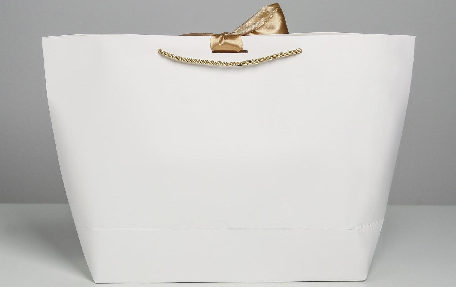 Пакет подарочный «For you», 30 х 27.5 х 12 см