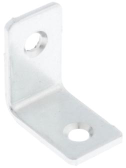 Уголок мебельный 25х25х15, цвет белый цинк, 1 шт.