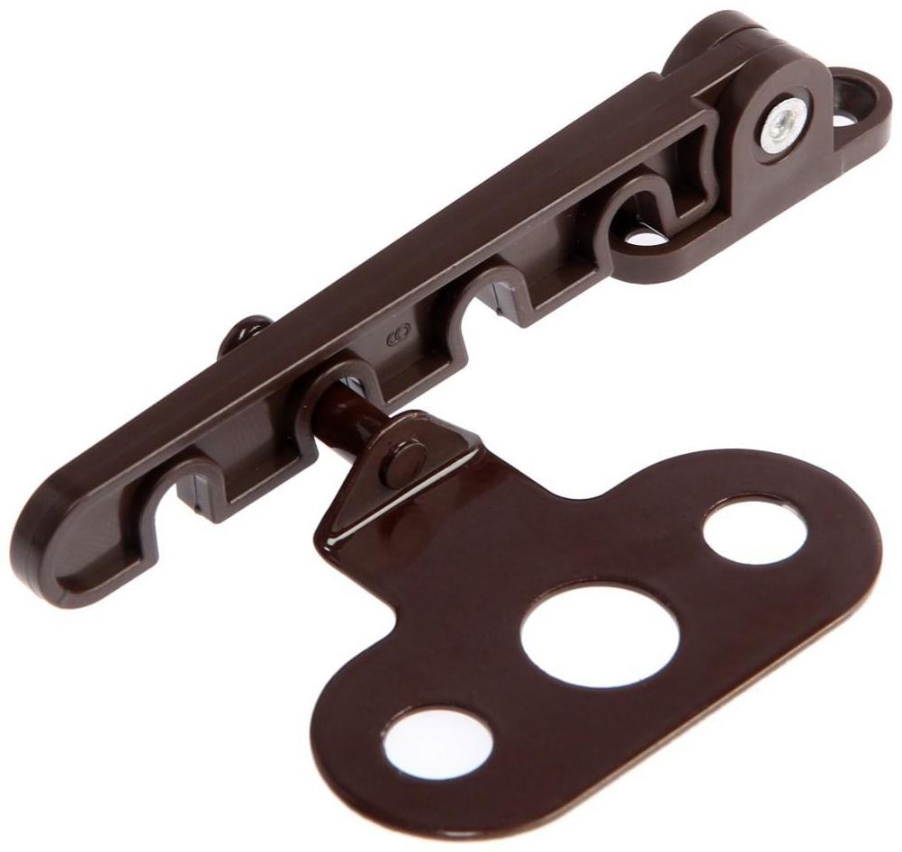 Ограничитель открывания 4-х позиционный, коричневый