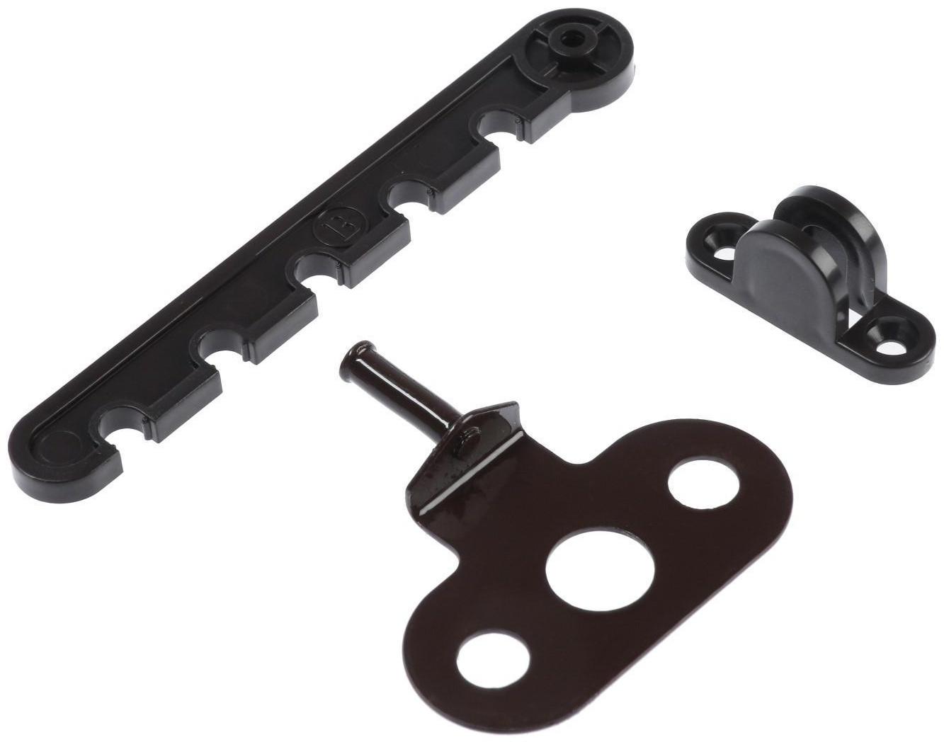 Ограничитель открывания 4-х позиционный, коричневый