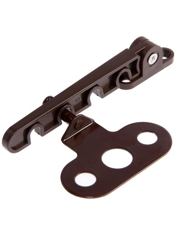 Ограничитель открывания 4-х позиционный, коричневый