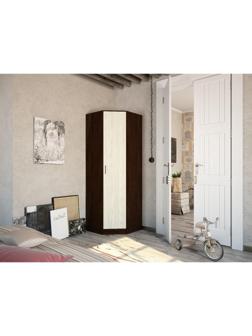 Шкаф угловой ЭКО 760/760х2200х481 Венге/сосна Лоредо