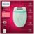 Эпилятор Philips BRE265/00, 5.4 Вт, 20 пинцетов, 2 скорости, от сети, цвет мятный