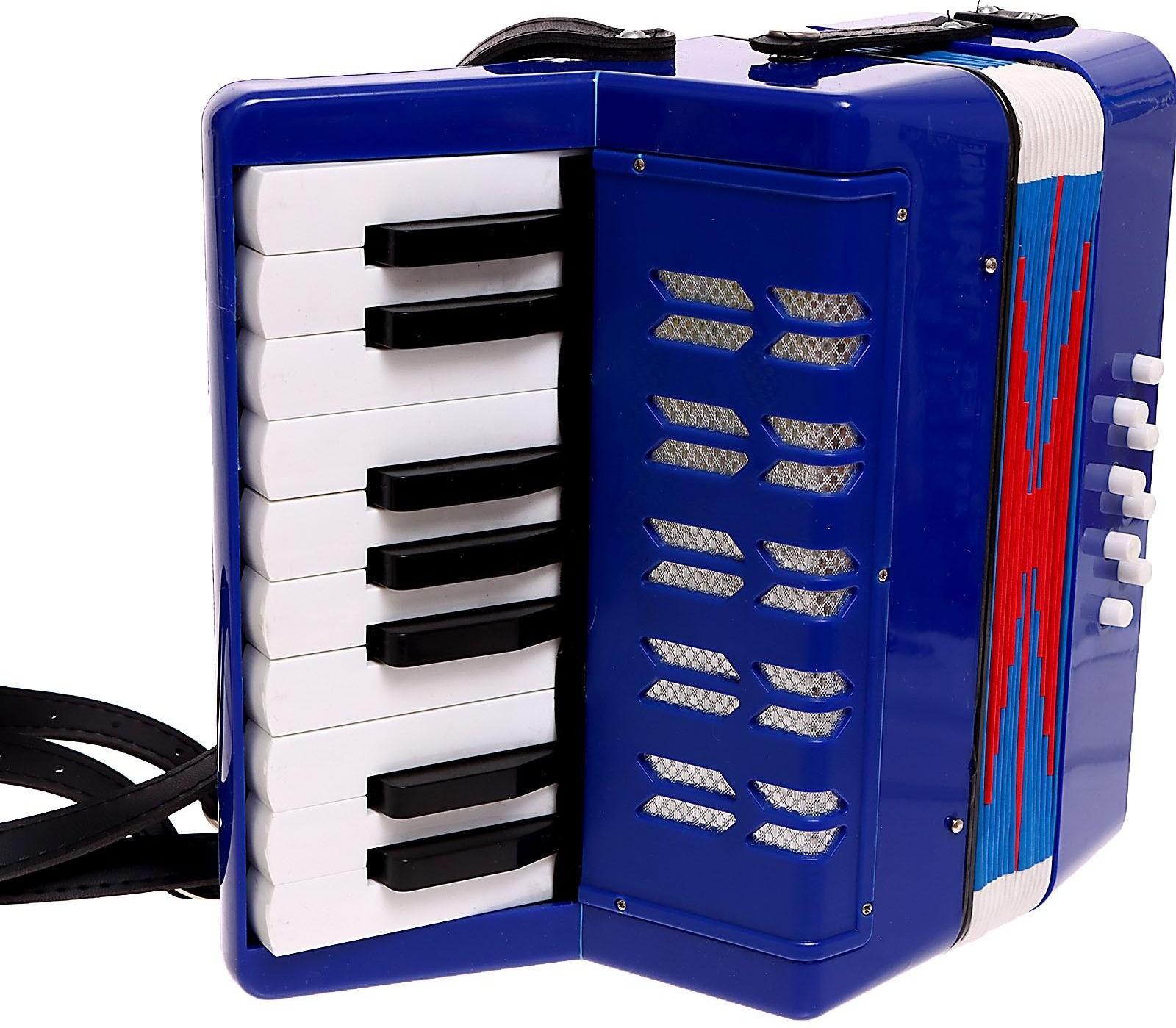 Игрушка музыкальная «Аккордеон», цвета МИКС