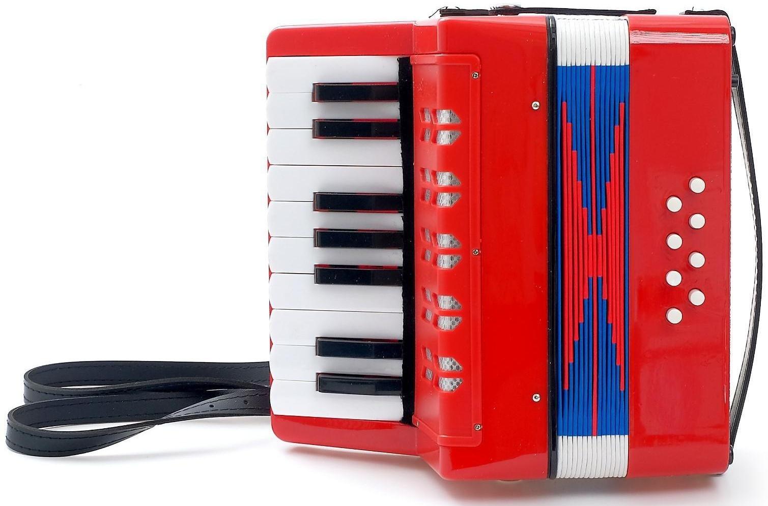Игрушка музыкальная «Аккордеон», цвета МИКС