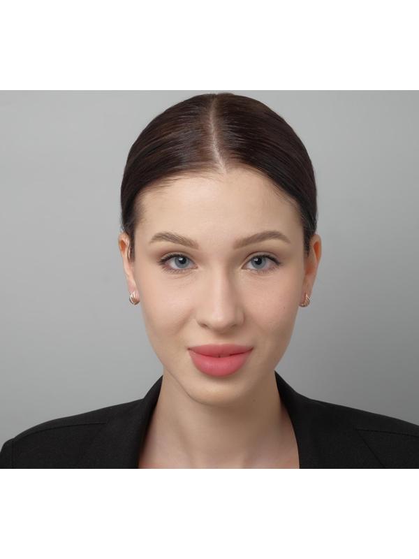 Серьги со стразами 