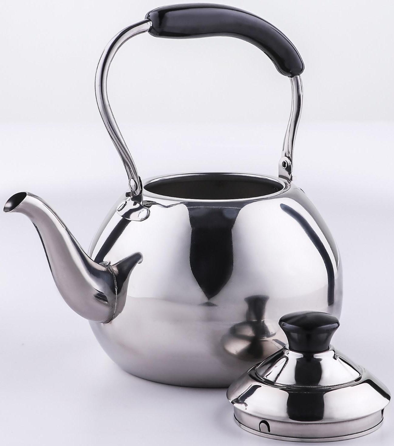 Чайник из нержавеющей стали Orchid, 2 л, цвет серебряный