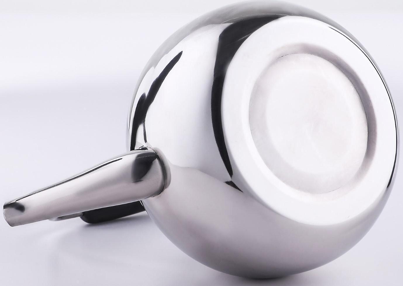 Чайник из нержавеющей стали Orchid, 2 л, цвет серебряный