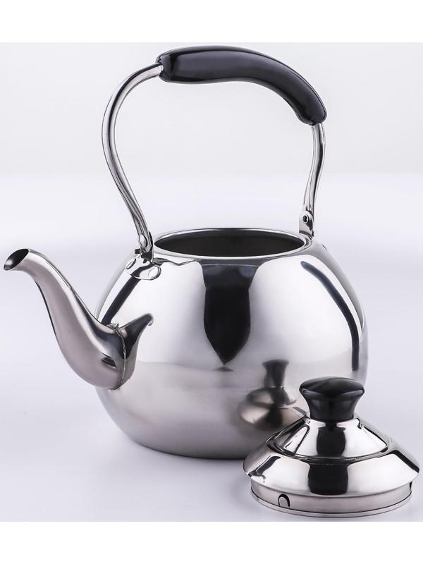 Чайник из нержавеющей стали Orchid, 2 л, цвет серебряный