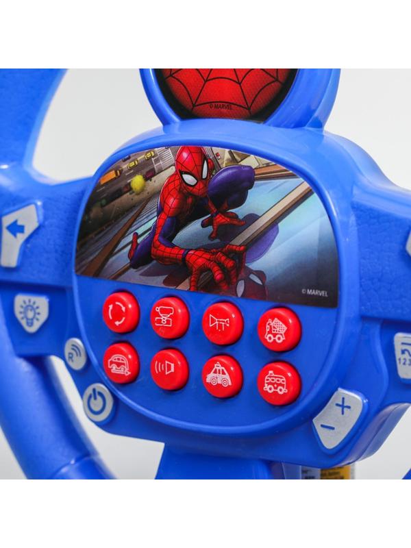 Музыкальный руль «Человек-паук», Marvel, звук, работает от батареек