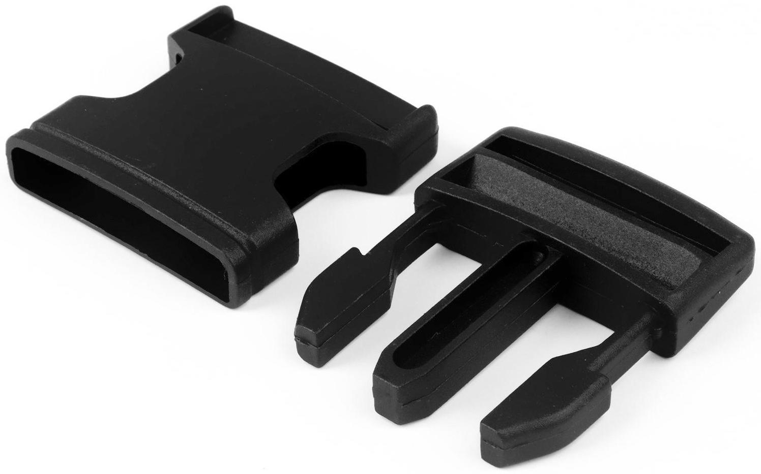 Фастекс 32 мм, нагрузка до 15 кг, 10 шт, цвет чёрный