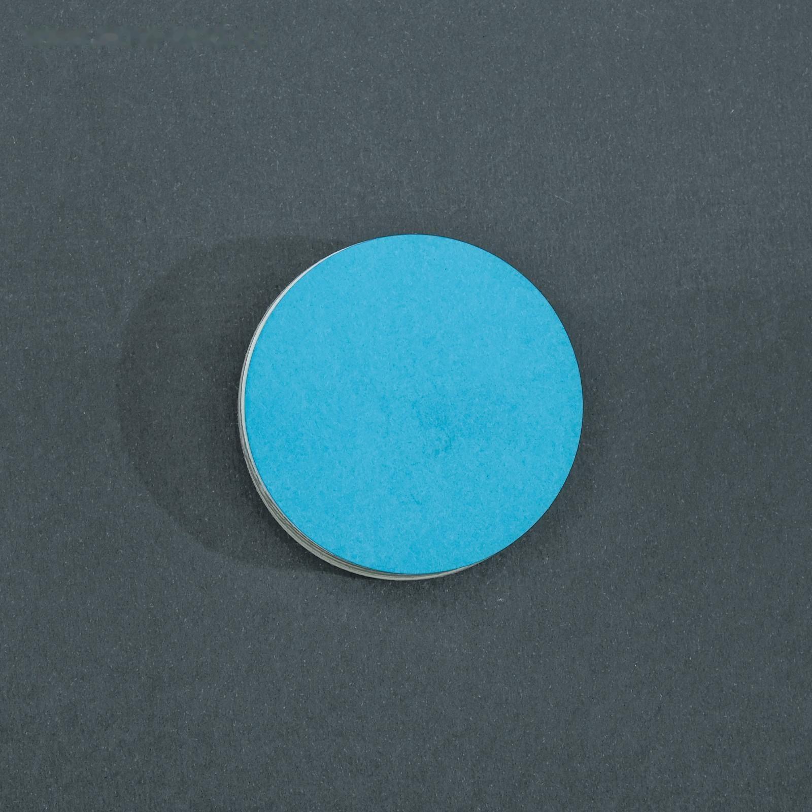 Фильтры d 55 мм, синяя лента, марка ФМ, медленной фильтрации, набор 100 шт