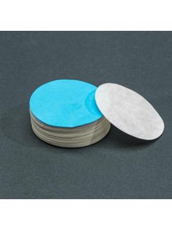 Фильтры d 55 мм, синяя лента, марка ФМ, медленной фильтрации, набор 100 шт