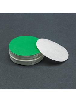 Фильтры d 55 мм, зелёная лента, марка ФММ, очень медленной фильтрации, набор 100 шт