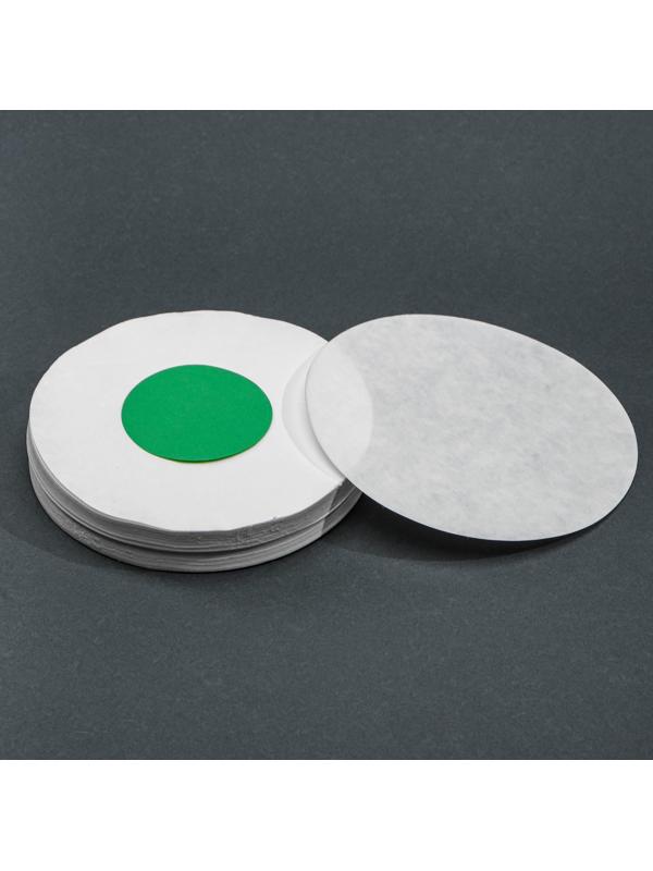 Фильтры d 125 мм, зелёная лента, марка ФММ, очень медленной фильтрации, набор 100 шт