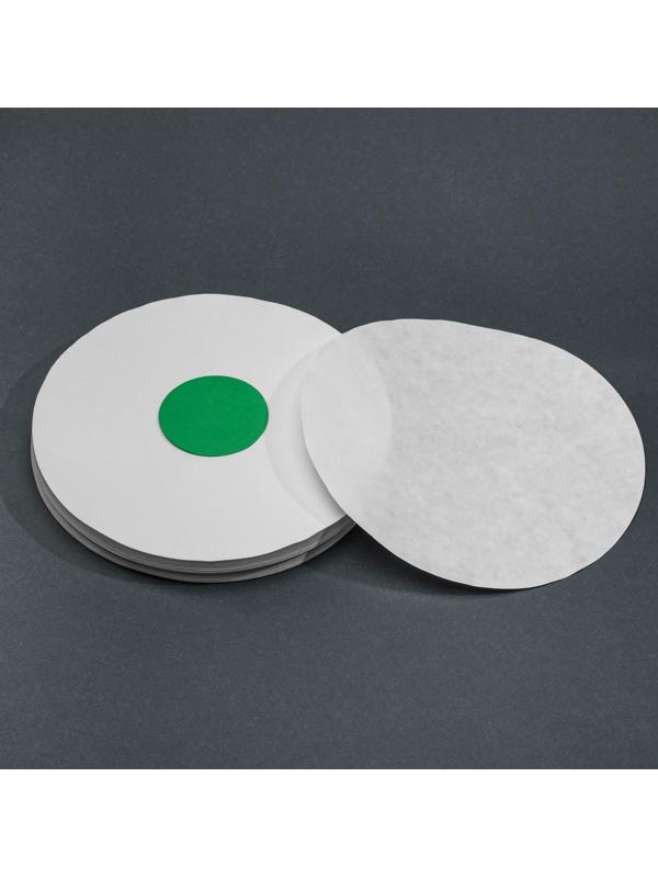 Фильтры d 180 мм, зелёная лента, марка ФММ, очень медленной фильтрации, набор 100 шт