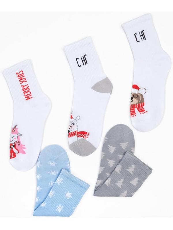 Набор новогодних женских носков KAFTAN 