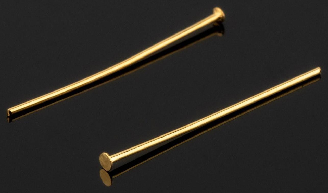 Пин позолота 