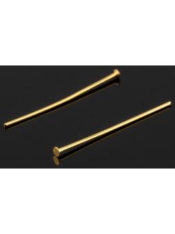 Пин позолота 