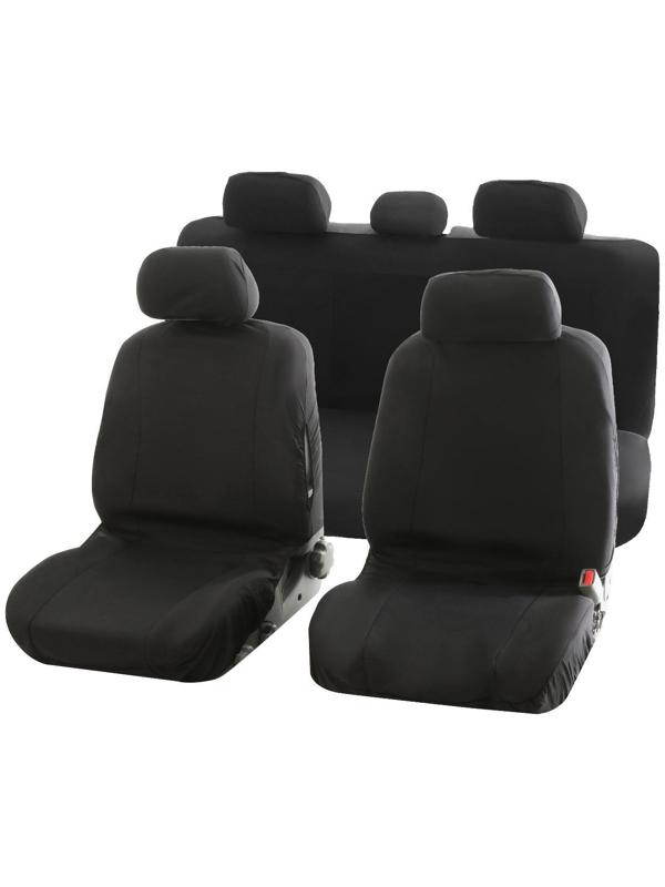 Авточехлы C2R, универсальные, черные TY1637