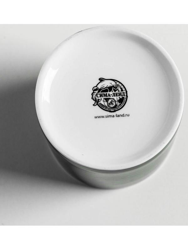 Керамическое кашпо «Please grow», 8 х 9,5 см