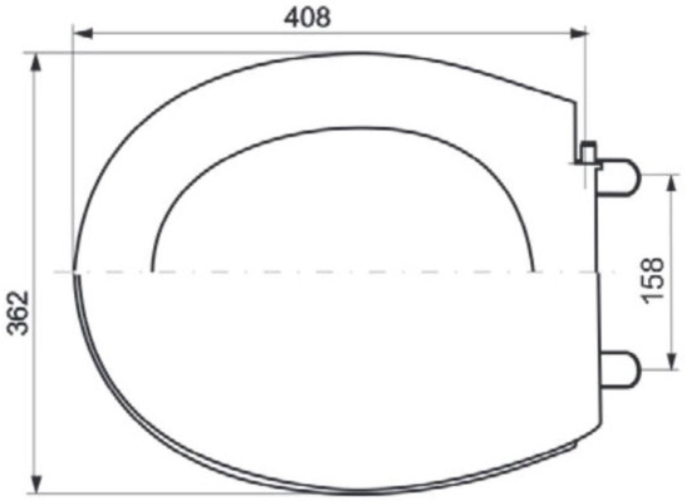 Сиденье для унитаза 