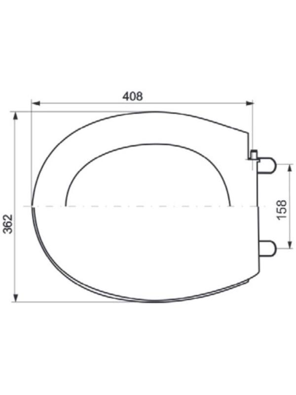 Сиденье для унитаза 