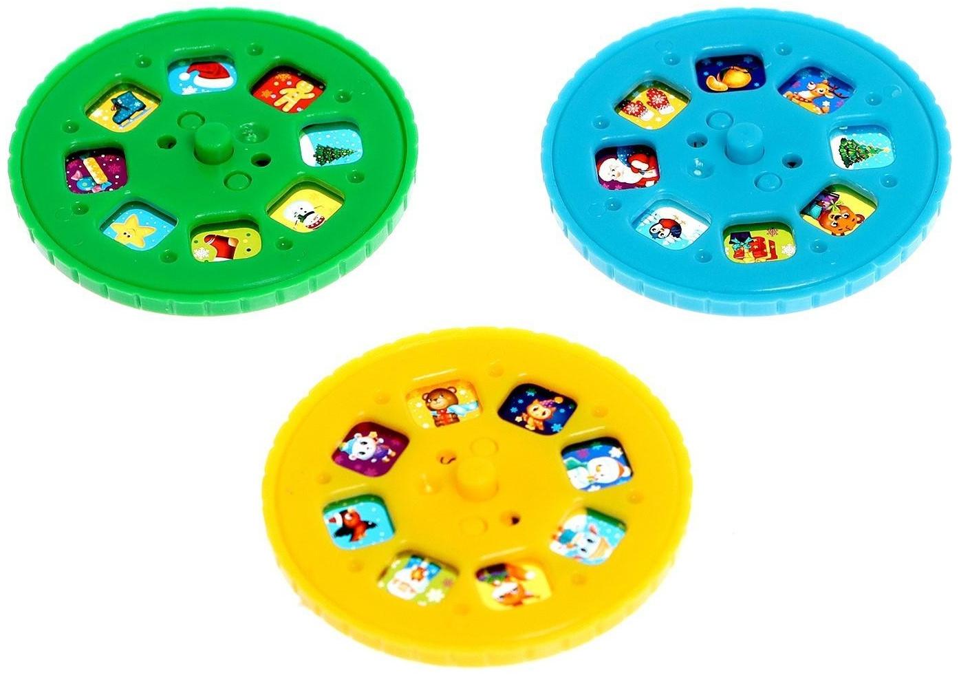 Игровой набор с проектором «Волшебный проектор», свет, 3 сказки