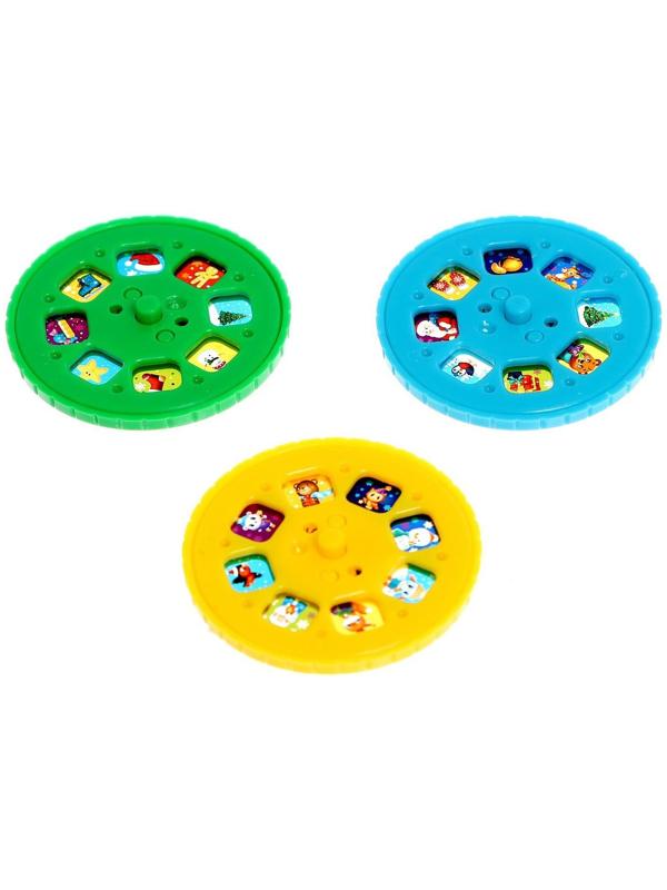 Игровой набор с проектором «Волшебный проектор», свет, 3 сказки