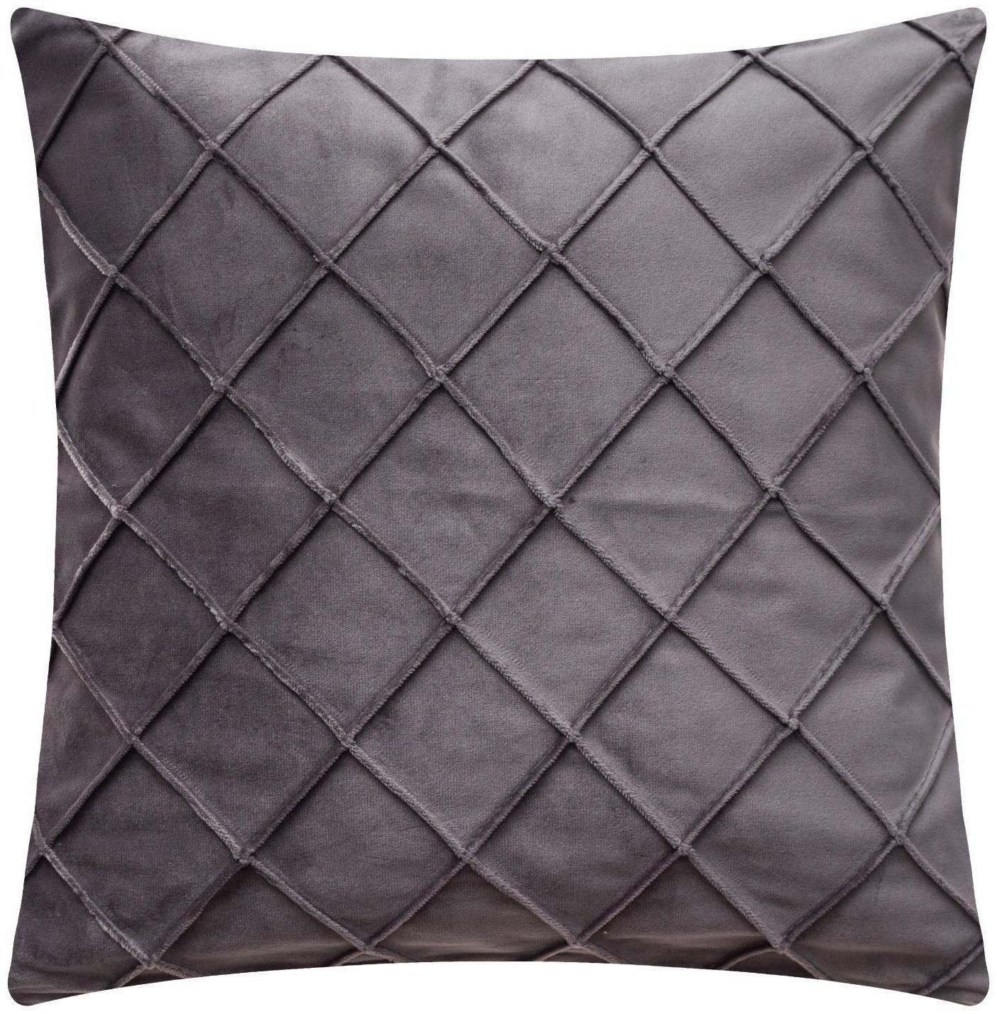 Наволочка декоративная Этель «Соло», цвет серый, размер 43х43 см