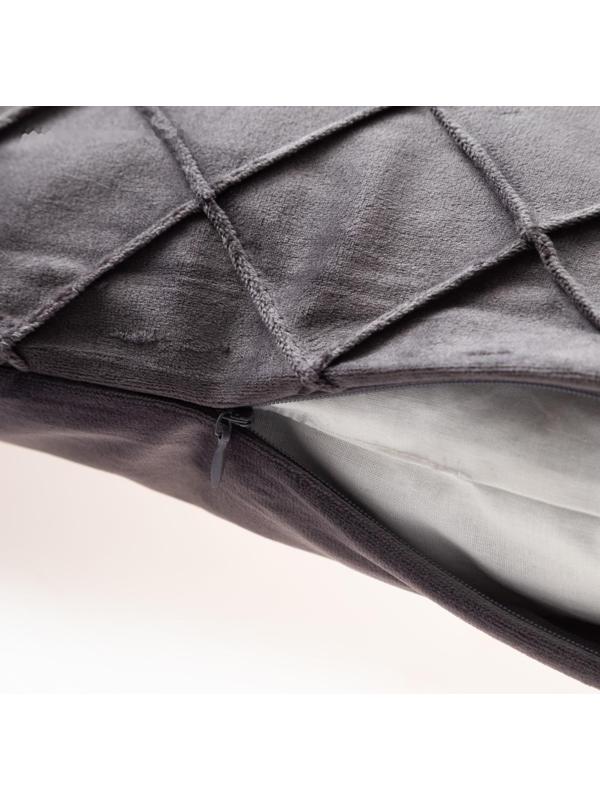 Наволочка декоративная Этель «Соло», цвет серый, размер 43х43 см