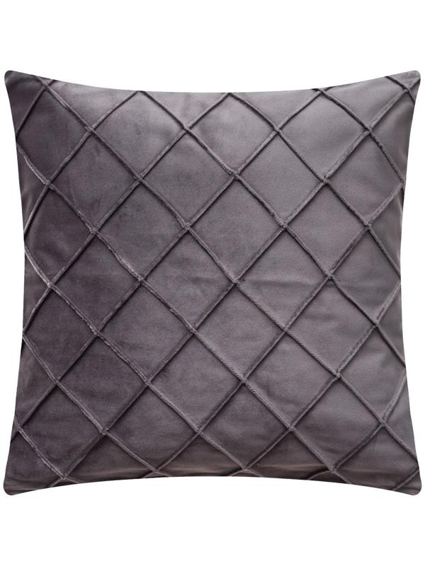 Наволочка декоративная Этель «Соло», цвет серый, размер 43х43 см