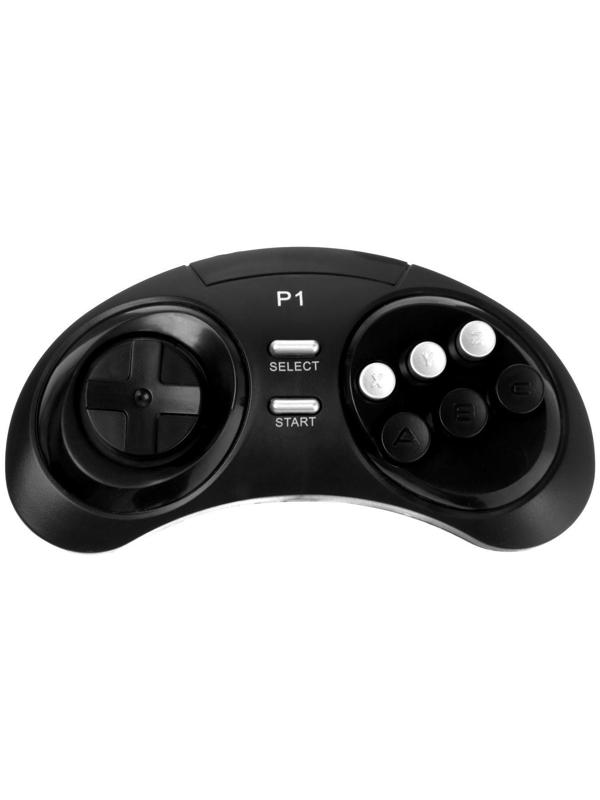 Игровая приставка Sega Retro Genesis Modern Wireless,16 Bit, 2 беспр. джойст.,170 игр,черная