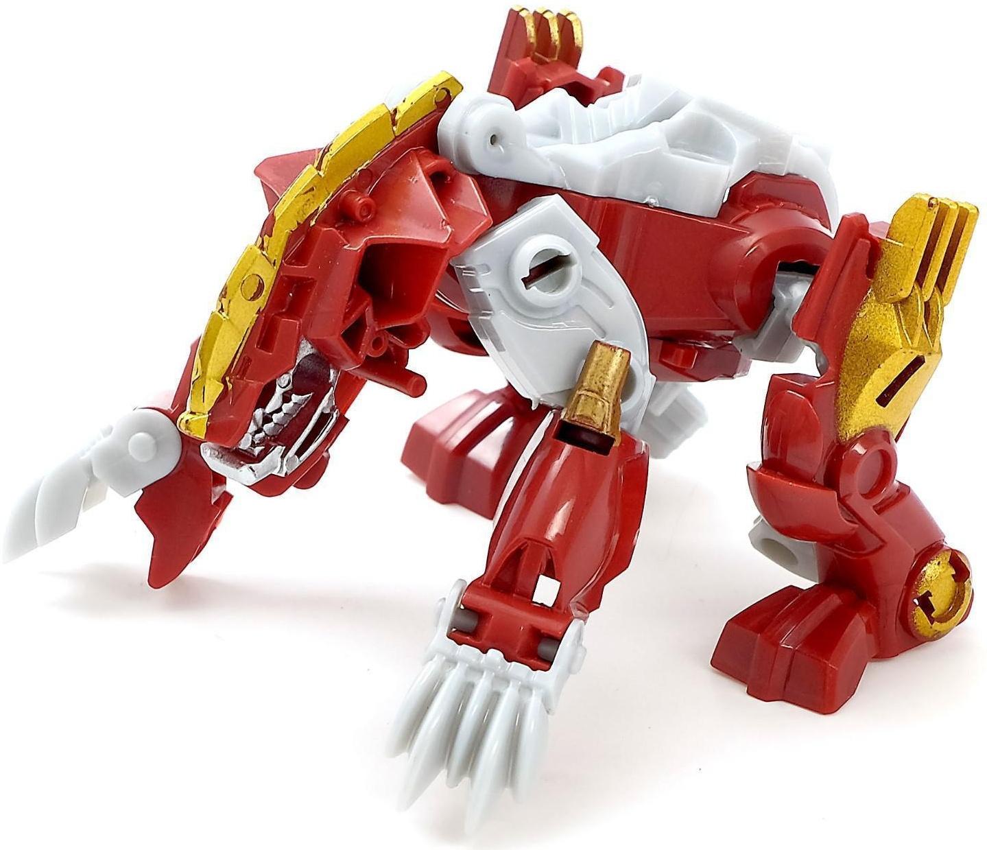 Робот «Динобот», трансформируется, 5 видов, собирается в 1 робота