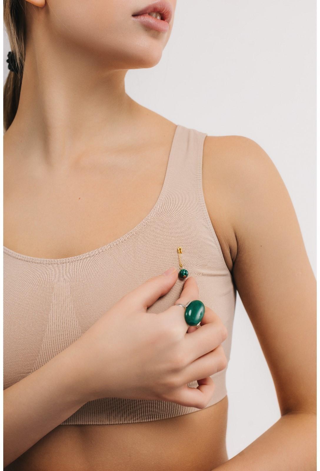 Булавка-оберег шар №8 