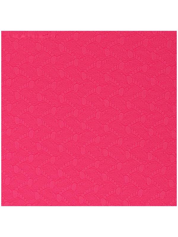 Коврик для йоги, 183 х 61 х 0,6 см, двухцветный, цвет розовый