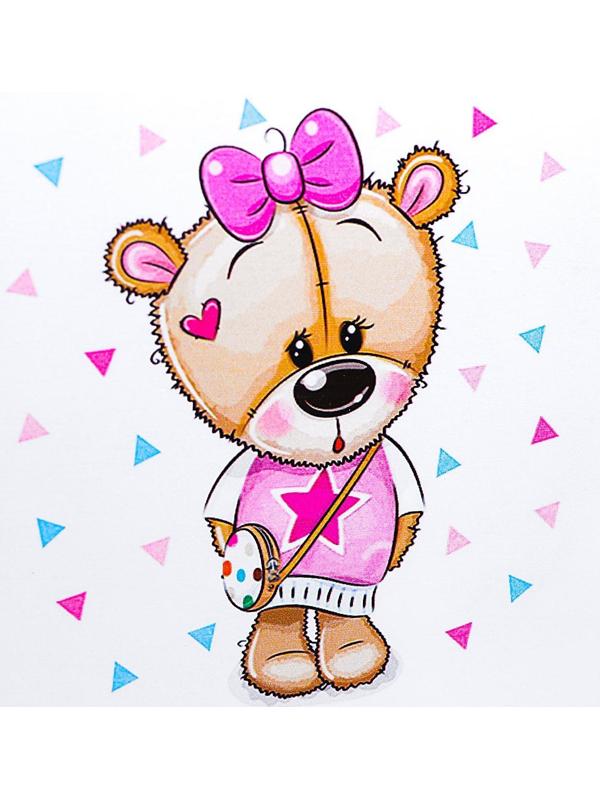 Кровать «Кокетка» серия «Мишутки»