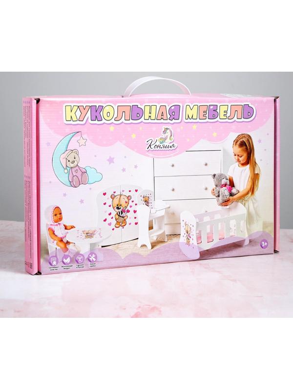 Кровать «Кокетка» серия «Мишутки»