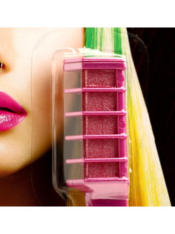 Мелки для окрашивания волос, пурпурный, 1 шт.