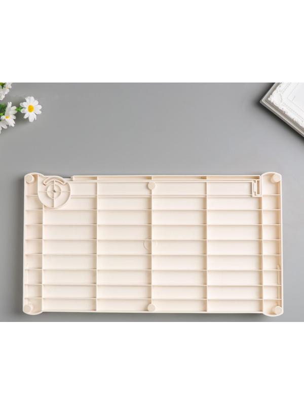 Резак и биговальная доска для бумаги пластик 2х21х38 см