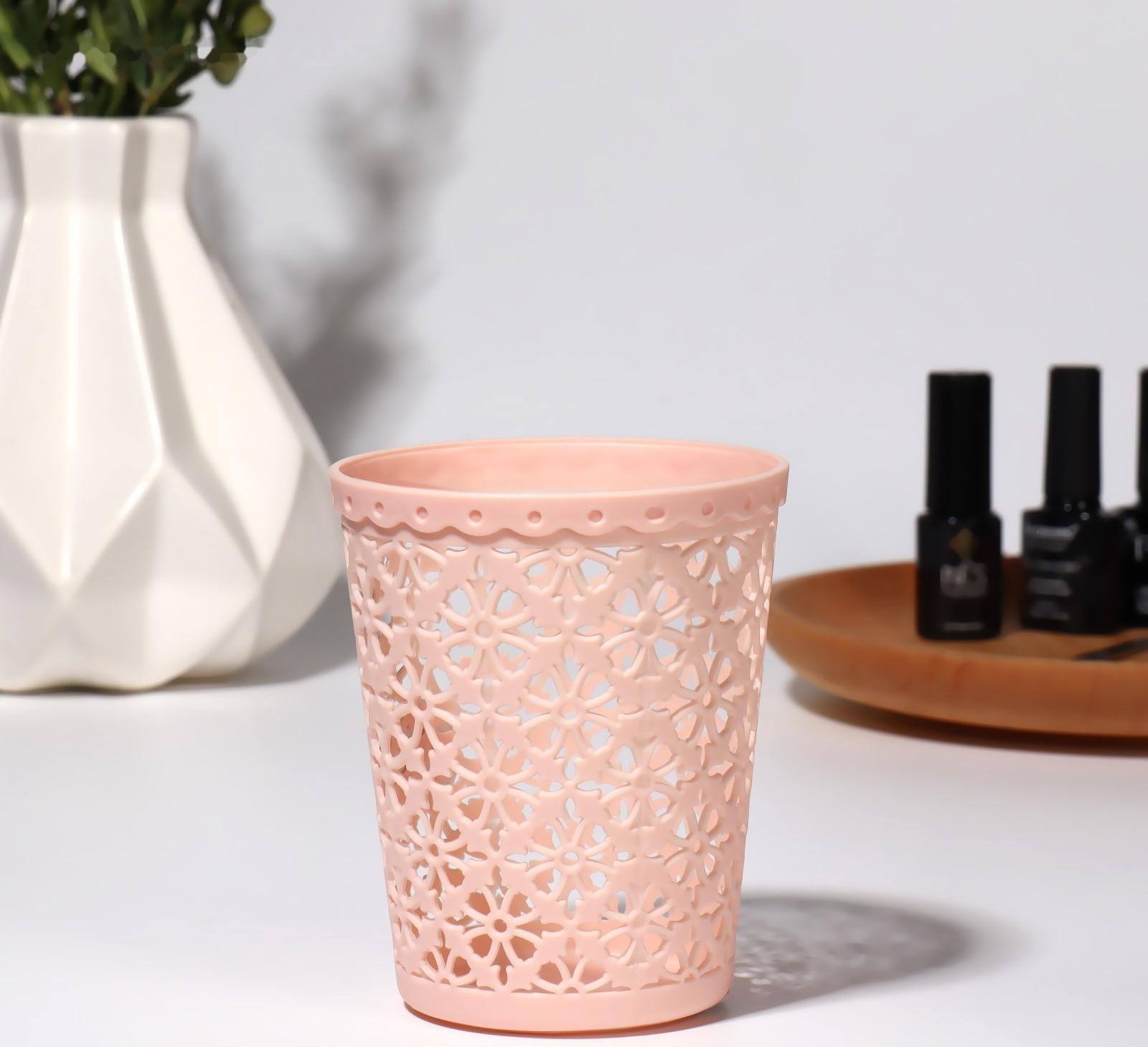 Подставка для хранения маникюрных/косметических принадлежностей, 10,2 × 8,5 см, цвет МИКС