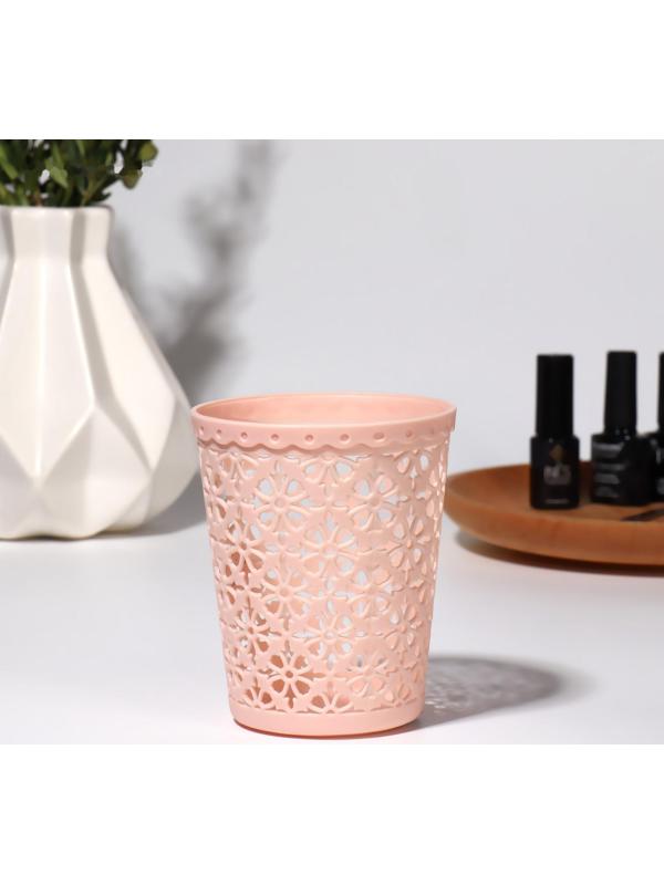 Подставка для хранения маникюрных/косметических принадлежностей, 10,2 × 8,5 см, цвет МИКС